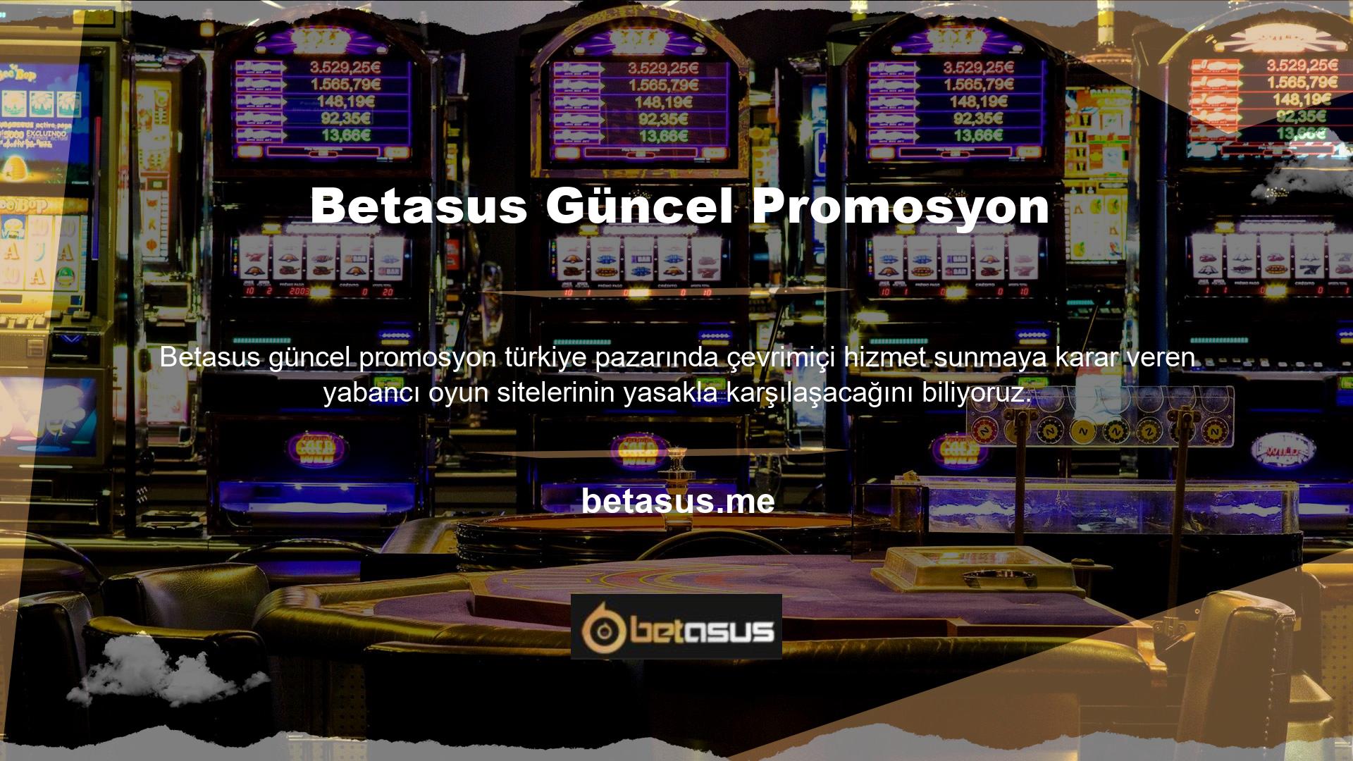 Betasus casino sitesi de hizmet sunan Türk yasa dışı casino sitelerinden biridir